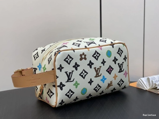 Rep ladies VUITTON LOCKER bag-23*13*12CM LOUIS KIT DOPP 0727